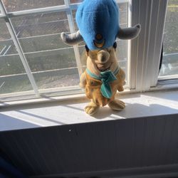 Vintage Fred Flintstone Plush Toy Doll