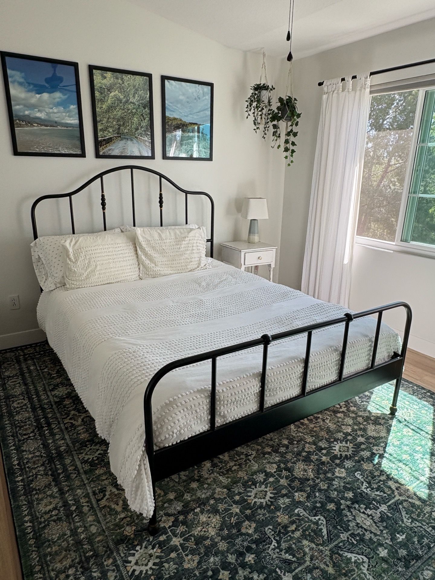 Queen bed frame