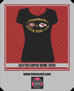 Super Bowl Shirts glitter or vinyl