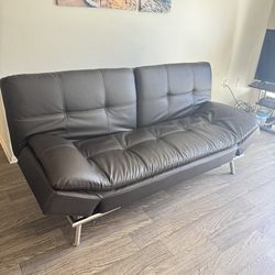Free vegan leather futon and dining room set