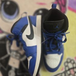Kids blue and white Air Jordan