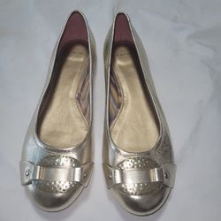 NEW JOAN & DAVID LEATHER FLAT SHOES