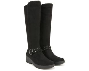 Bzees Brandy Black Knee-High Boots