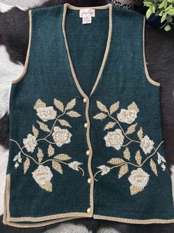 Vintage Christmas Vest