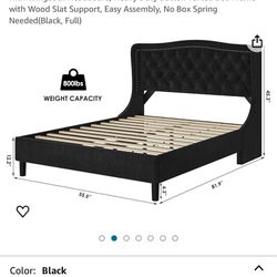 Bed Frame Size Full Practically NEW (from Amazon )