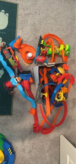 Hot Wheel Tracks and Accessories