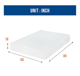 10 inch queen memory foam mattress