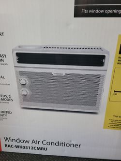 Toshiba Window Air Conditioning with Brackets