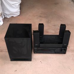 Sony Receiver Bluetooth Home Theater Speakers .