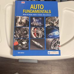 Auto Fundamentals 12th Edition 