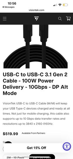 USB C To USB C And USB To A 400 