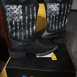 Sureway Black DeerTan Boots