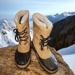 Sorel Caribou Waterproof Mens Boots Sz.15