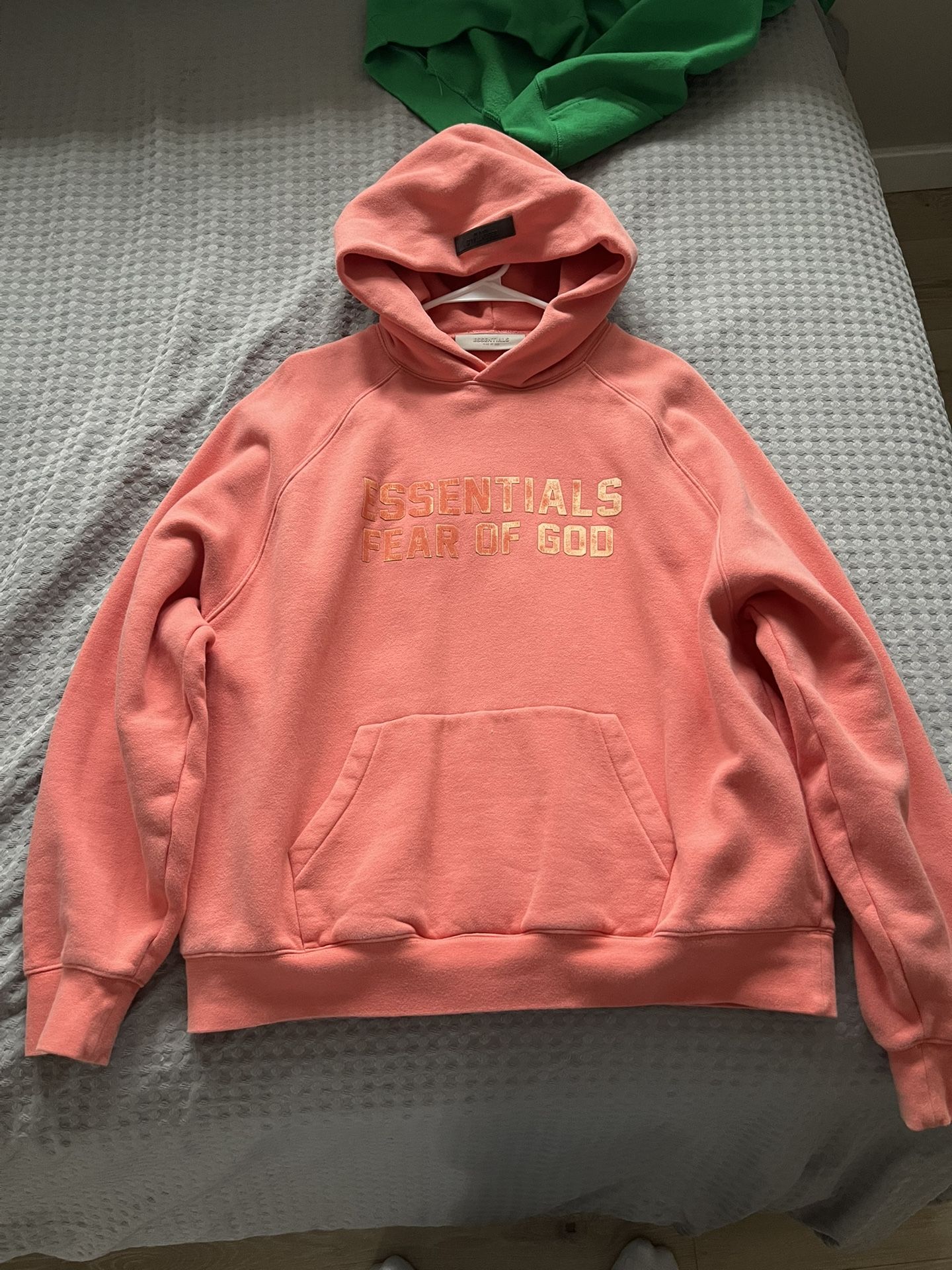 Fear Of God Essential Hoodie (Coral)