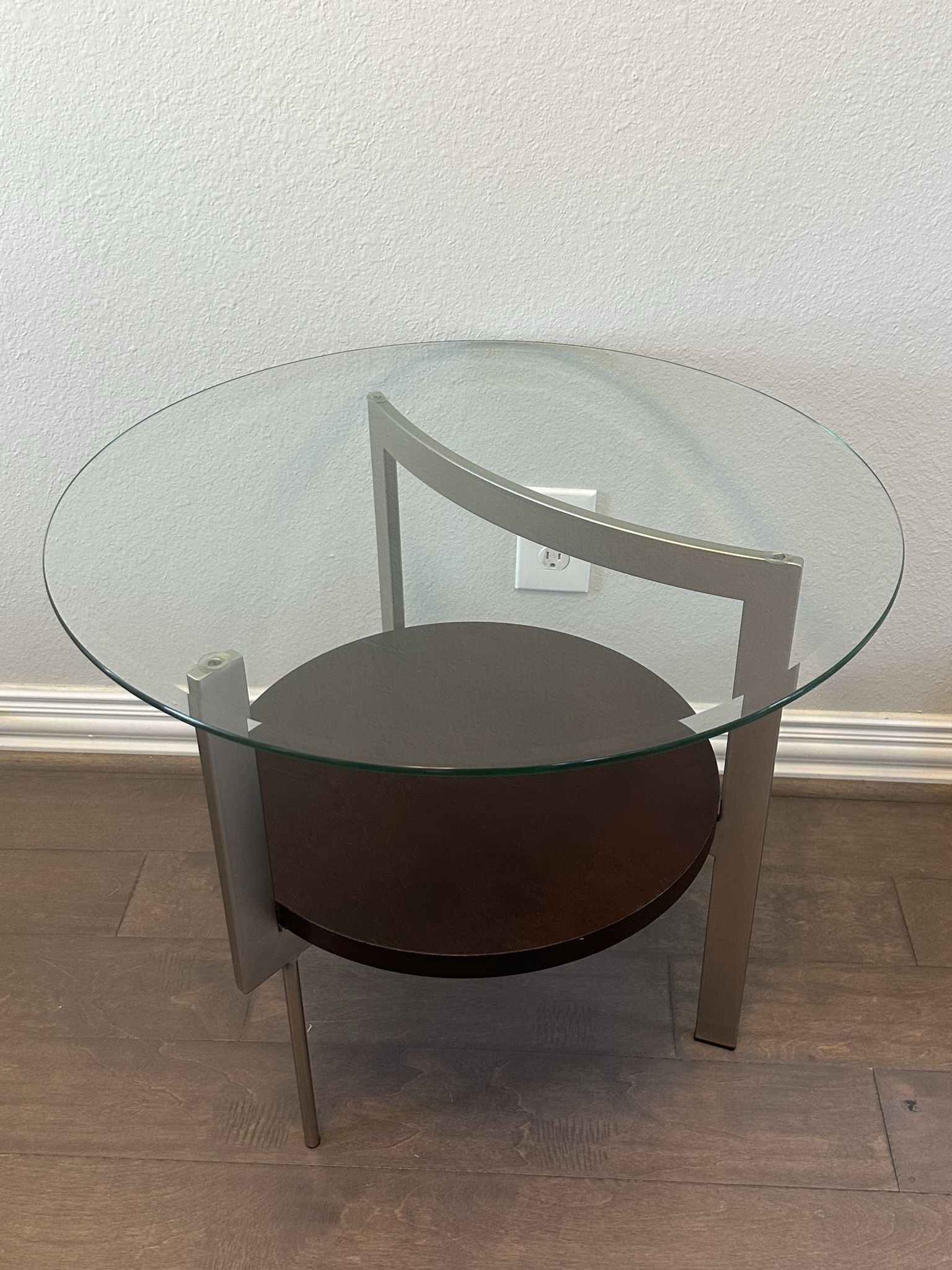 End Table-Glass
