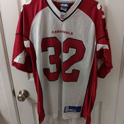 NFL "Arizona Cardinals" #32/ Edgerrin James Reebok Man Cave Jersey-M