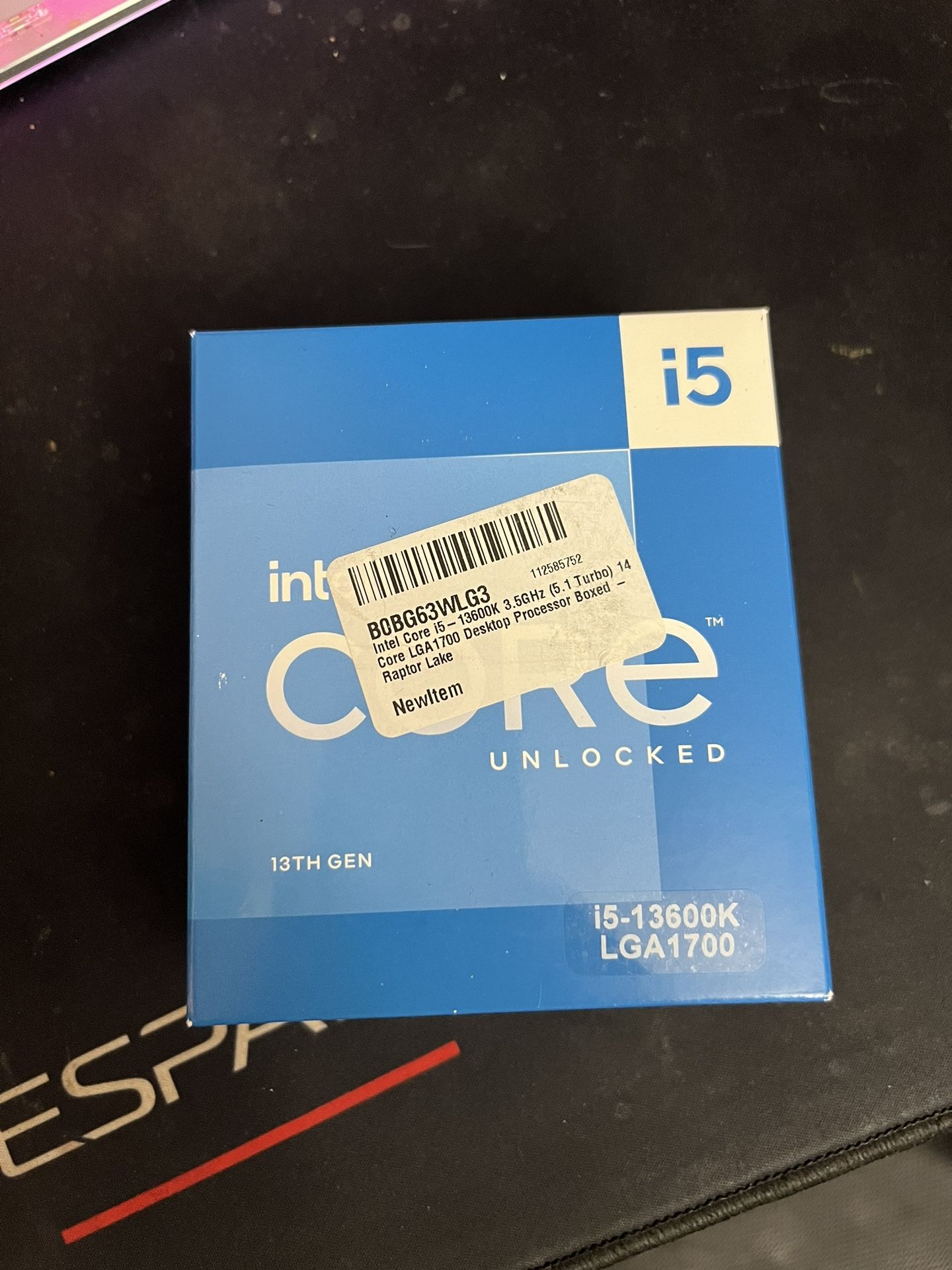 Intel I5-13600k 3.5ghz, 14 Core LGA1700