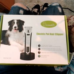 Electric Pet Hair Clipper Bundle