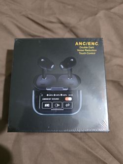 ANC/ENC Wireless Earbuds with Touch Control $25each (2) Available