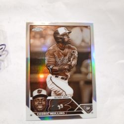 2023 Topps Chrome Cedric Mullins Seipa Refractor
