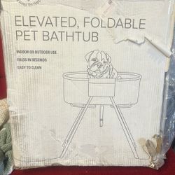 Elevated , Foldable PET bathtub 🛁 