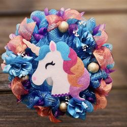 Unicorn Wreath 