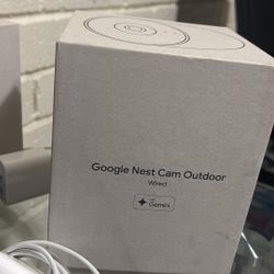 Google Nest Cam Outdoor 