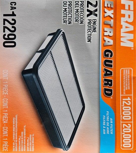 Fram Extra Gaurd Air Filrter Fits 2018-2023 Honda Accord