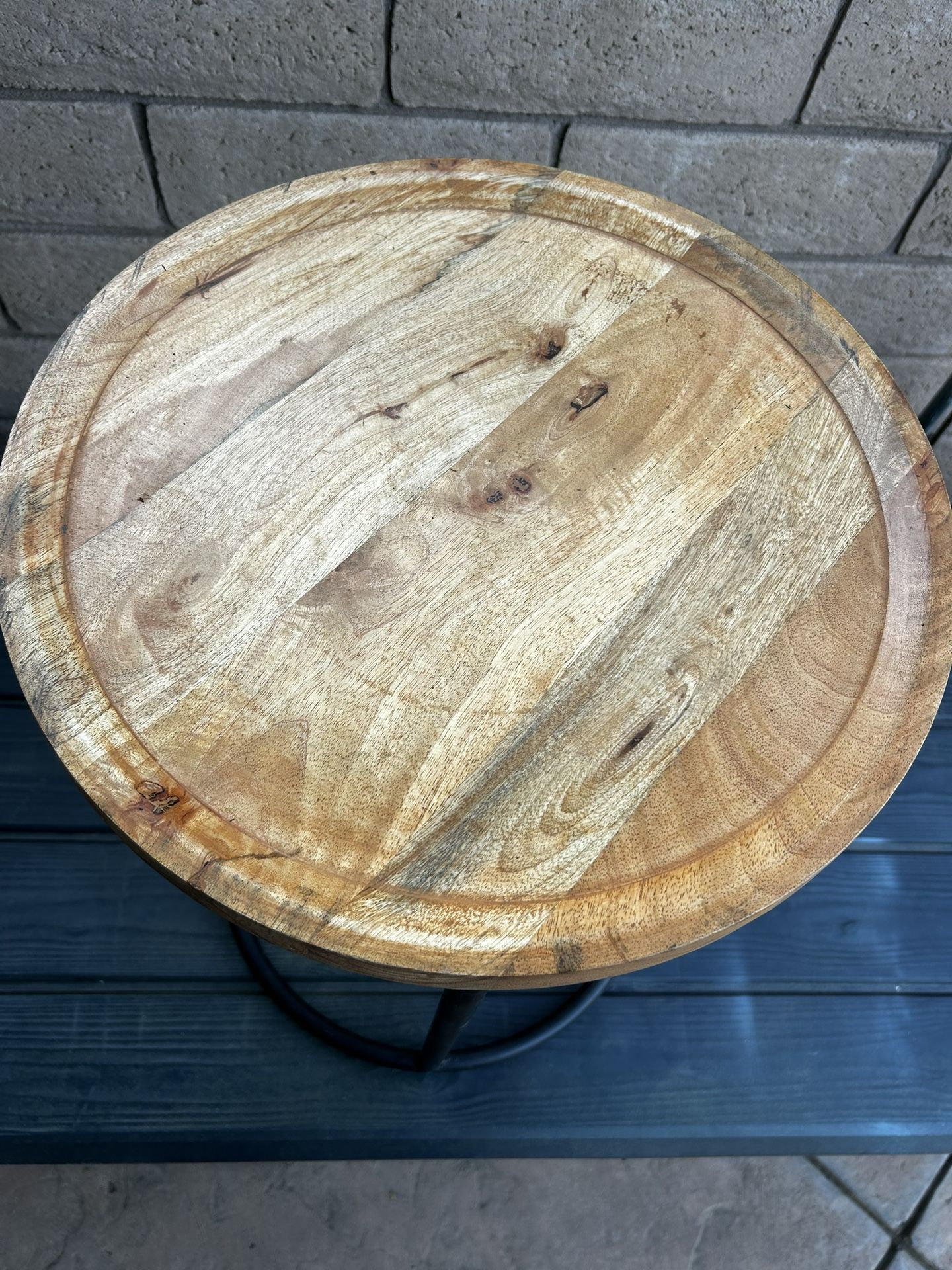 Small Round End Table