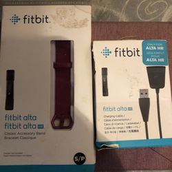 fitbit altra band and Charger 