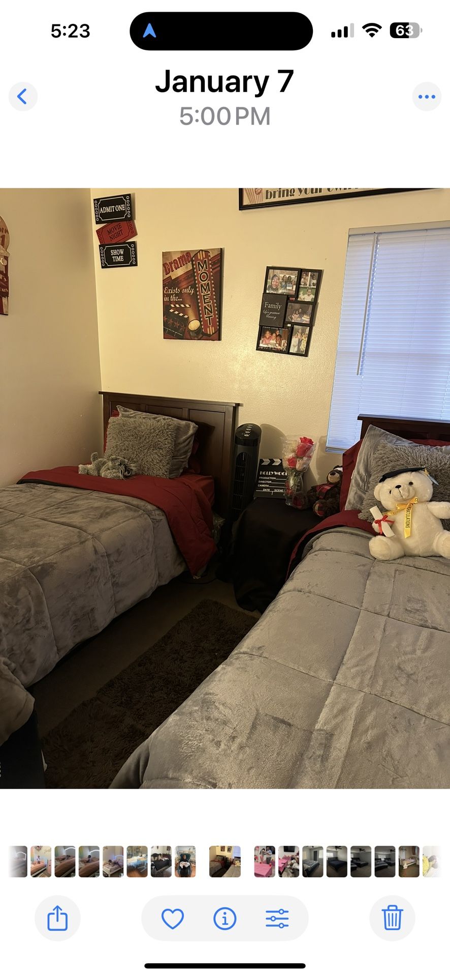 Two Twin Beds W Headboards