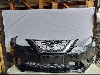 2016-2019. Nissan sentra front bumper oem