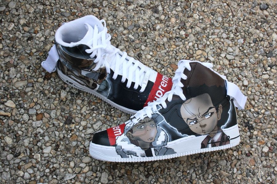 Size 10 supreme X boondocks