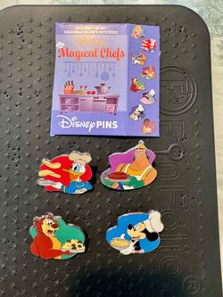 Disney Magical Chefs Pins
