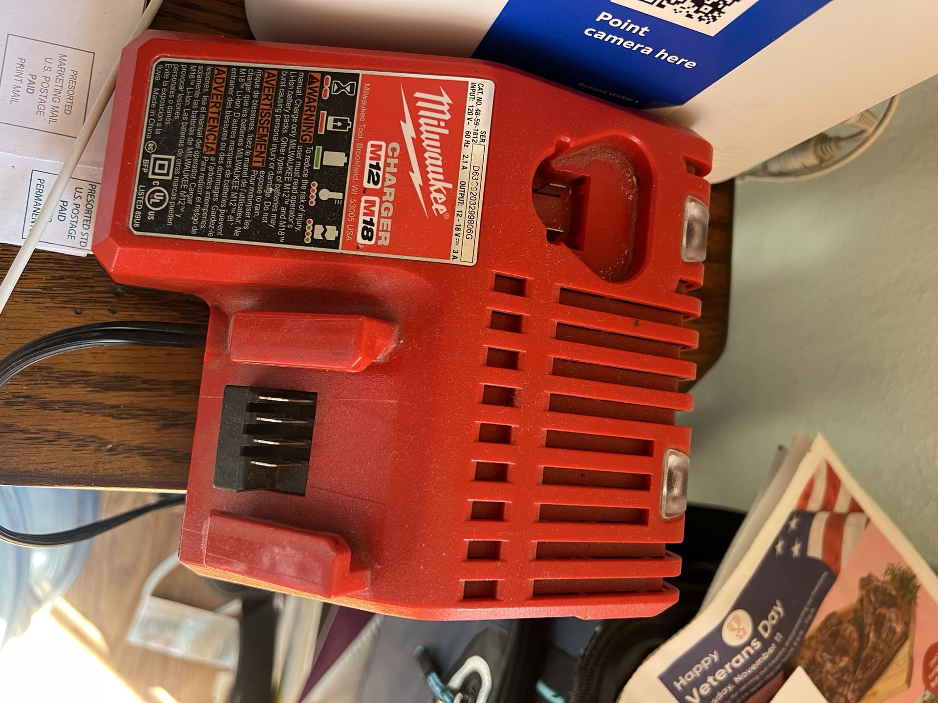 Milwaukee Battery Charger