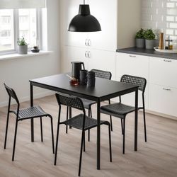Table And Four Chairs IKEA
