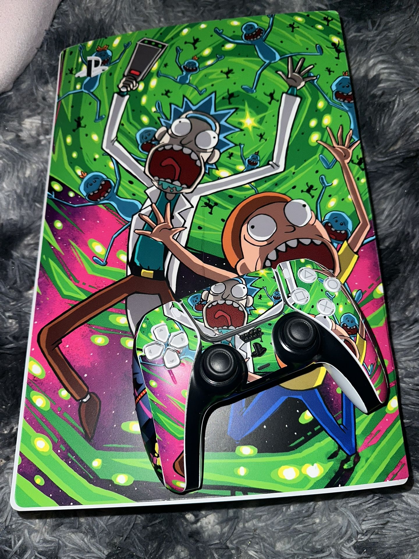 Rick And Morty Wrapped Ps5