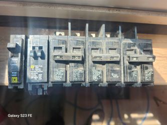 Electric circuit breakers