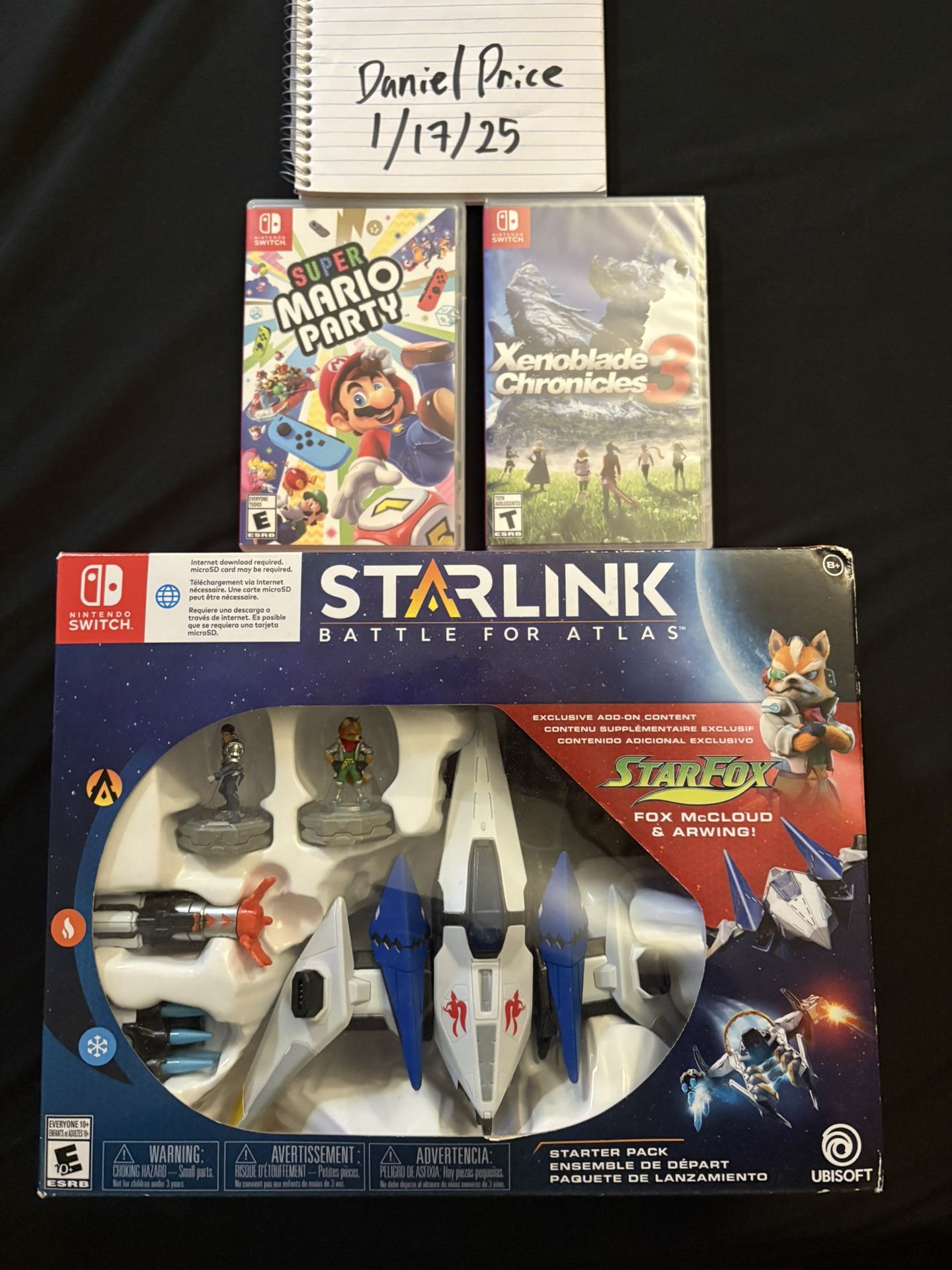 Switch Games $130 For All