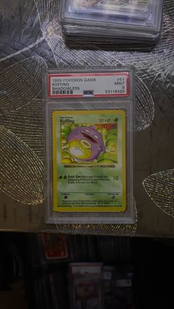 1999 Pokemon Koffing Shadowless
