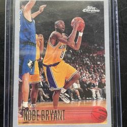 1996 Kobe Bryant Topps Chrome Rookie Card Rc Reprint