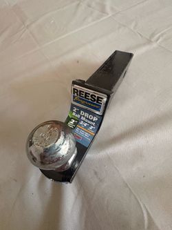 Reese Towpower Truck Trailer Hitch mount Ball 2” Drop 2” Square 6000 LBS max trailer