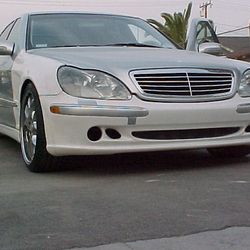 Ground Effects  MERCEDES BENZ S CLASS W215 CL CL500 CL600 CL55  LRS FRONT BUMPER 2000 2001 2002 2003 2004 2005 2006 WEEKENDS SALE LIQUIDATION SALE