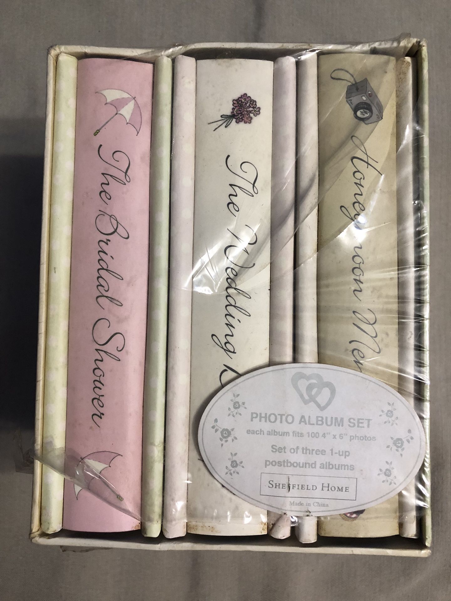 3 Wedding Photo Album Set