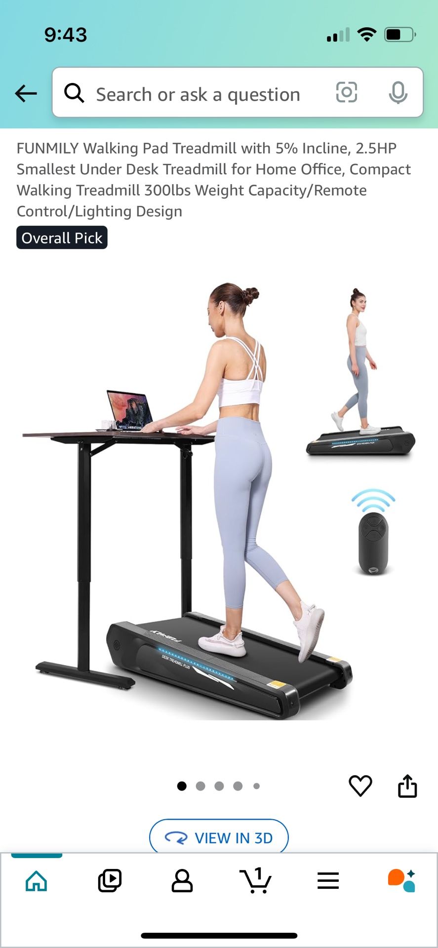 Walking Pad Treadmill
