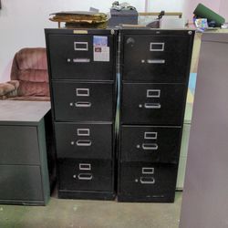 10 File Cabinets Various Sizes All Must Go!!!!!