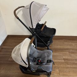 Nuna triv Next  stroller and car seat 