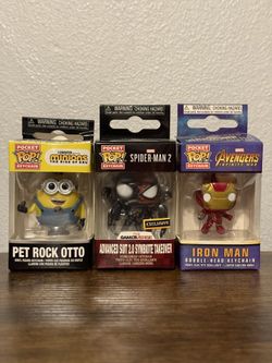 Mini FunkoPop Keychains