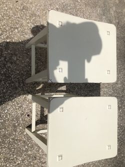 Nice White Stools