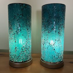 2 Mosiac Lamps
